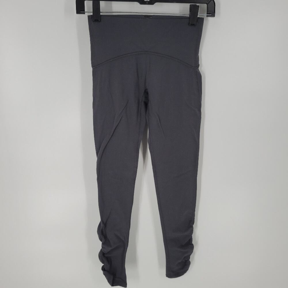 Ivivva Grey Align Rouched Ankle Leggings 10